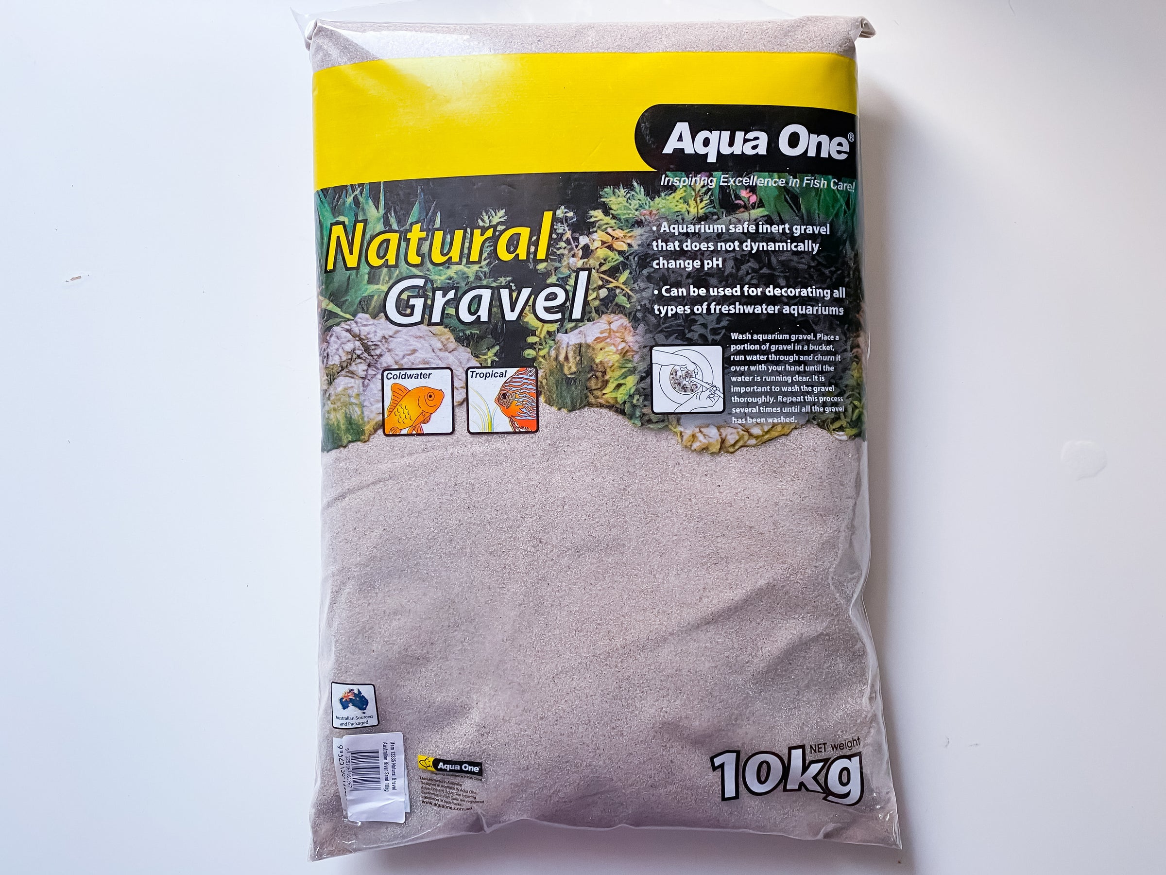 Aqua One Natural Sand 10kg Fancy Fishes aqua-one-natural-sand-10kg-fancy-fishes